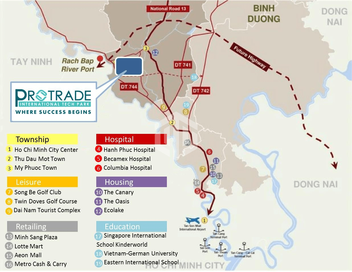 Chuyển nhượng 40.000m2 đất trong Khu Công Nghiệp Quốc Tế Protrade