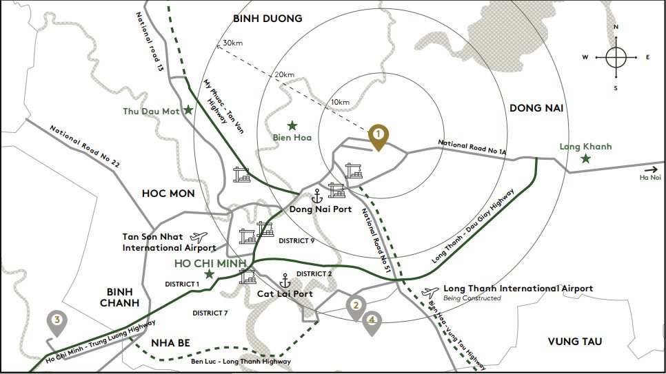 Cho thuê 12.000m2 xưởng Khu Công Nghiệp Hố Nai - Đồng Nai 